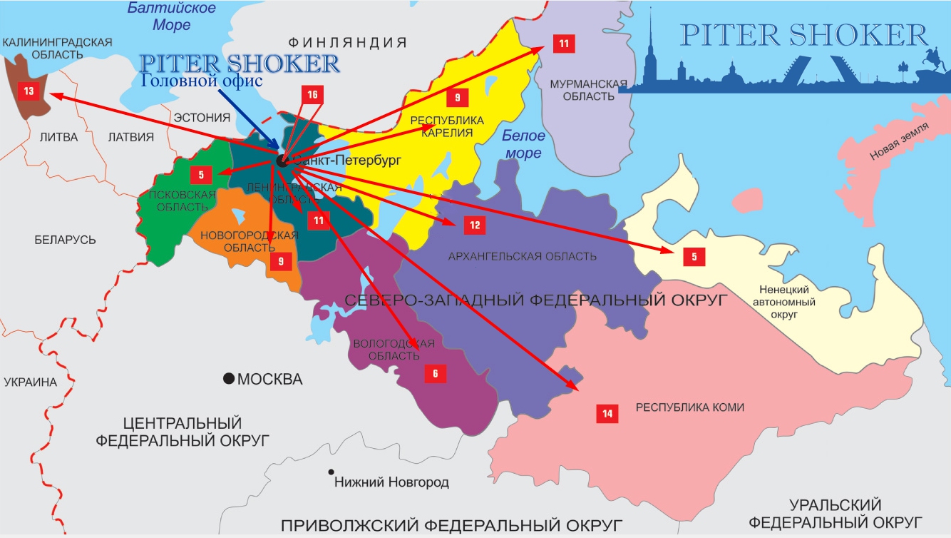 доставка электрошокеров на карте ленинградская область cpaj 